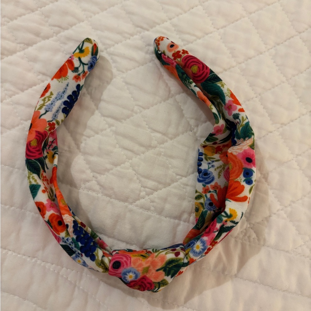 Rifle Paper Co Garden Party Knot Headband - Picture 3 of 4